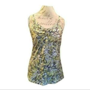 Zella Tank Yellow & Gray, Large